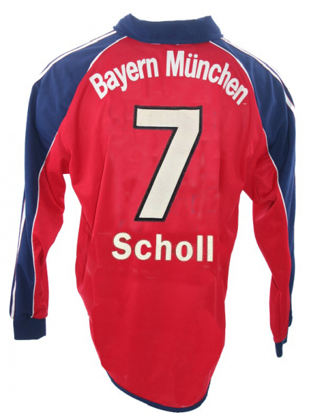 Adidas FC Bayern Múnich camiseta 7 Mehmet Scholl 1999/2001 Match worn Opel Equipment senor L
