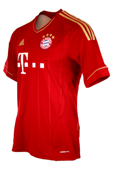 Adidas FC Bayern München Trikot 9 Mario Mandzukic 2012/13 triple rot Herren M