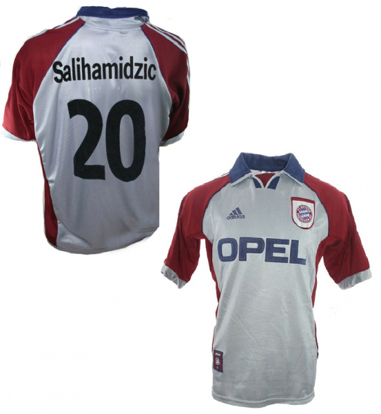 Adidas FC Bayern Múnich camiseta 20 Hasan Salihamidzic CL Final 1999 opel senor XL