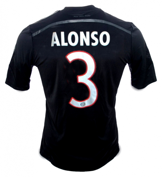 Adidas FC Bayern Munich jersey 3 Xabi Alonso 2014/15 3rd away men's M
