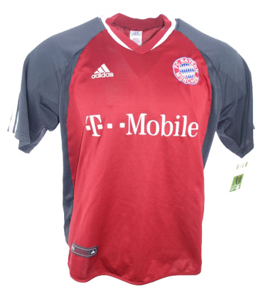 Adidas FC Bayern München Trikot 4 Samuel Kuffour 2002/03 T-Mobile Herren S