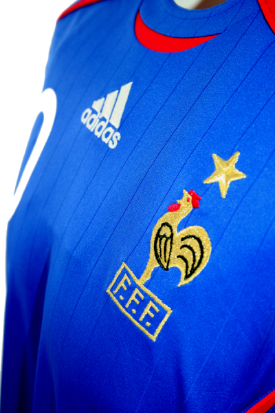 Adidas Frankreich Trikot 10 Zinedine Zidane WM 2006 Heim Blau Herren S (B-Ware)
