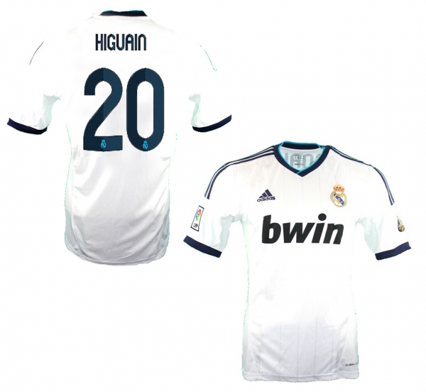 Adidas Real Madrid Trikot 20 Gonzalo Higuain 2012/13 bwin Herren L