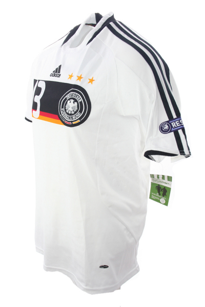 Adidas Deutschland Trikot 13 Michael Ballack 2008 Euro DFB Heim Herren L/XL