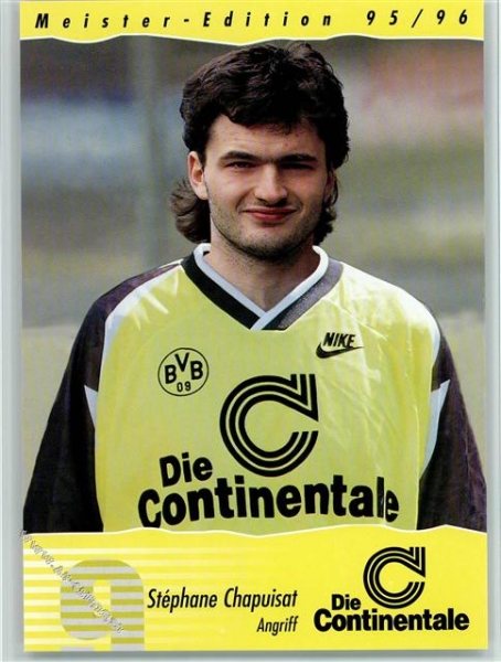 Nike Borussia Dortmund Trikot 9 Chapuisat 1995/96 BVB Heim Herren M
