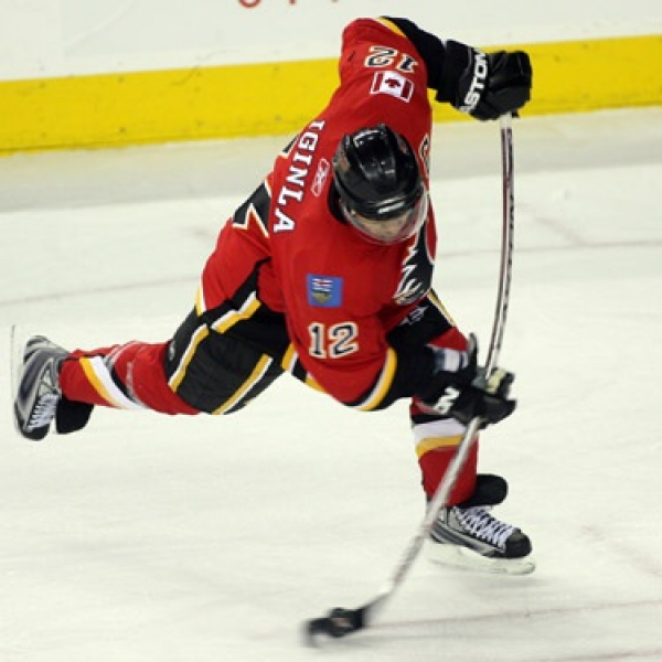 Nike Canadá hockey sobre hielo camiseta 12 Jarome Iginla Olympia Torino 2006 rojo senor XL