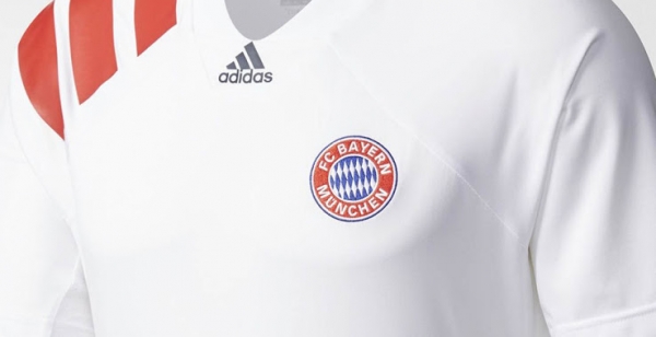 Adidas FC Bayern München Trikot 1991/1992/1993 Heim retro weiß Herren M