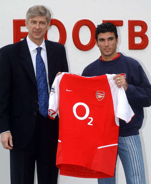 Nike FC Arsenal Trikot 9 José Antonio Reyes 2003/04 O2 Unbeaten Herren S
