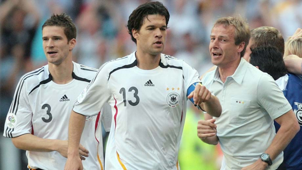 Adidas Alemania camiseta copa del mundo 2006 7 Schweinsteiger 11 Klose DfB blanco senor S/M/L/XL/XXL