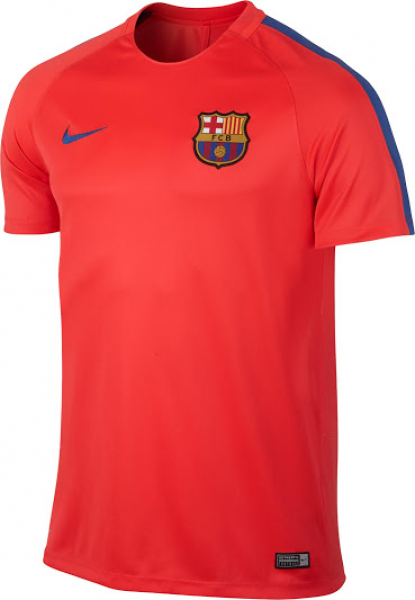 Nike FC Barcelona camiseta 10 Lionel Messi 2016/17 Beko matchworn rojo training señor XL