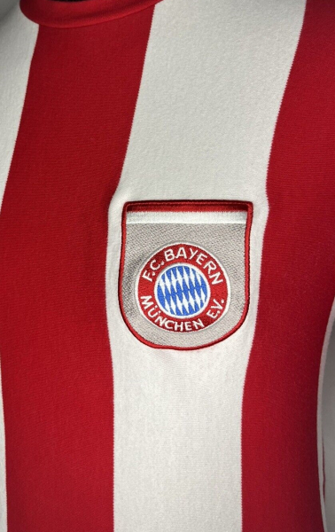 Vintage Retro FC Bayern Munich jersey 1973-1974 CL winner cotton red white men's M