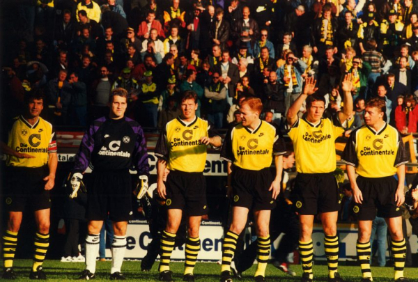 Nike Borussia Dortmund Trikot 1995/96 BVB Die Continentale Heim CL Herren S/M/L/XL oder XXL/2XL