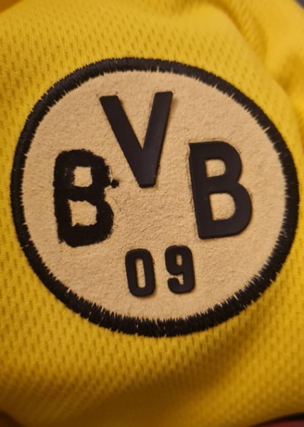 Goool.de Borussia Dortmund Trikot 22 Marcio Amoroso BVB Match Worn 2001/02 Herren XL
