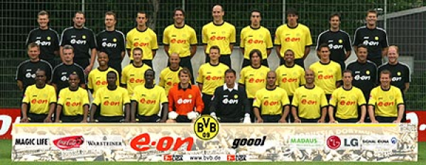 Goool Borussia Dortmund Trikot 11 Heiko Herrlich 2003/04 E-on Matchworn BVB Herren XL