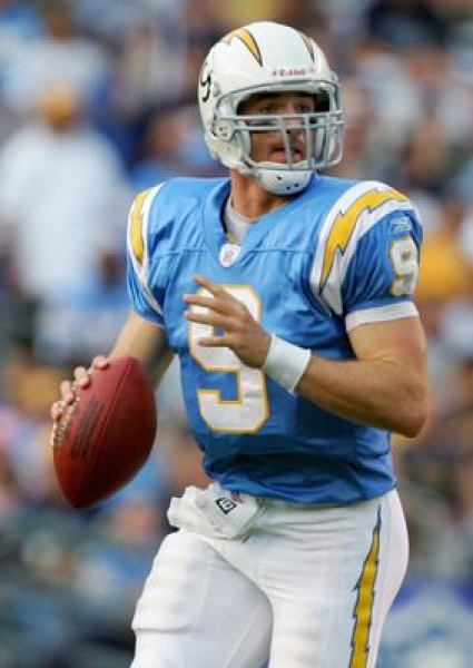 Reebok San Diego Chargers Trikot 9 Drew Brees 2002-04 NFL Blau Hellblau Herren M