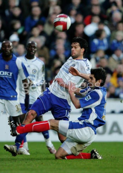 Adidas FC Chelsea Trikot 13 Michael Ballack 2006/07 Formotion Matchworn Herren XL