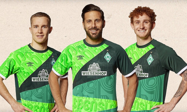 Umbro SV Werder Bremen jersey 4 Claudio Pizarro 2018/19 120 year anniversary men's S/M/L/XL/XXL