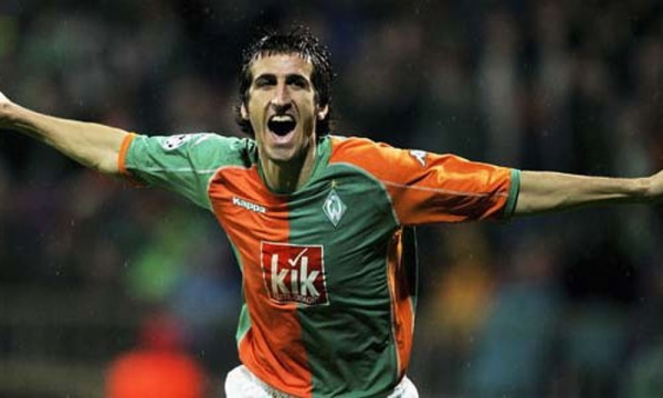 Kappa SV Werder Bremen Trikot 10 Johan Micoud 2004/05 Papagei Kik Grün/Orange Herren XL (B-Ware)