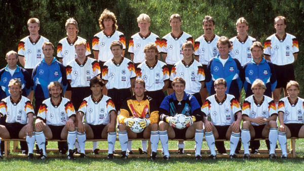 Adidas Deutschland Trikot 1992 EM Euro 92 Heim Weiß DfB Herren S