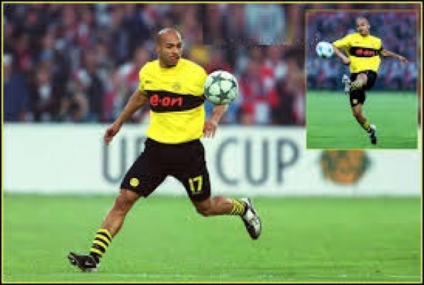 Goool.de Borussia Dortmund Trikot 2002/03 CL langarm Schal E-on BVB UEFA CUp Finale 2002 Herren L oder XL