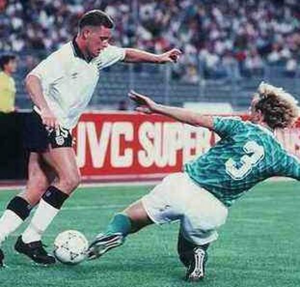 Adidas Deutschland Trikot DfB 1990 10 Lothar Matthäus grün auswärts halbfinale England Herren S