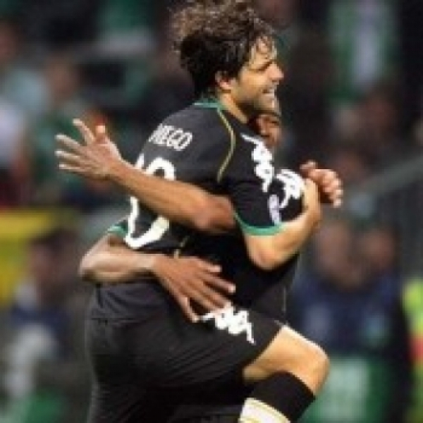 Kappa SV Werder Bremen Trikot 11 Klose 10 Diego 22 Frings 2006/07 we win Schwarz kinder 164-176 cm