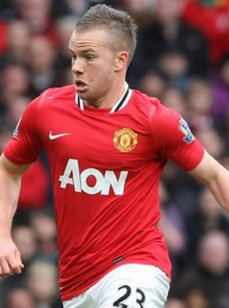 Nike Manchester United Trikot 2011/12 23 Tom Cleverley heim rot A-on Herren M