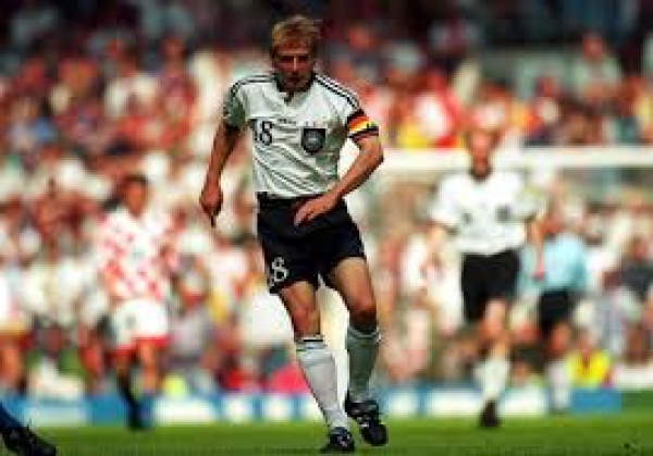 Adidas Deutschland Trikot 18 Jürgen Klinsmann 1996 Euro 96 Match worn DfB Herren S oder XL
