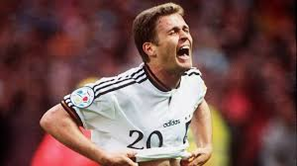 Adidas Deutschland Trikot 20 Oliver Bierhoff 1996 Euro 96 Away DfB Herren XL