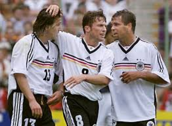 Adidas Deutschland Trikot 9 Ulf Kirsten WM 1998 Home DFB Herren S-M 176cm