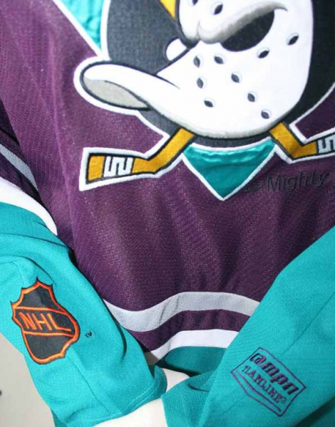 Campri Anaheim Mighty Ducks Trikot 22 Luis Mendoza NHL Away Herren XL