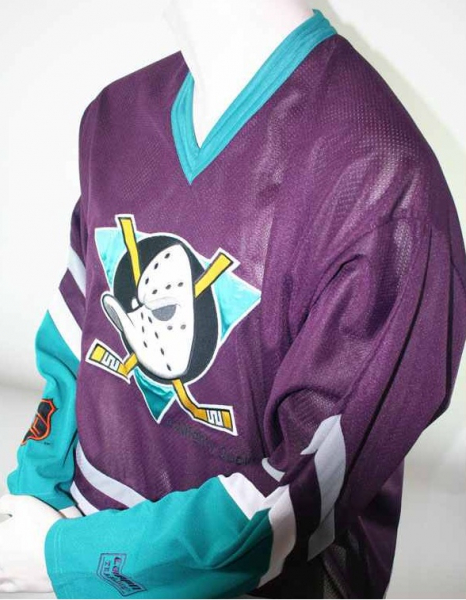 Campri Anaheim Mighty Ducks Trikot 22 Luis Mendoza NHL Away Herren XL