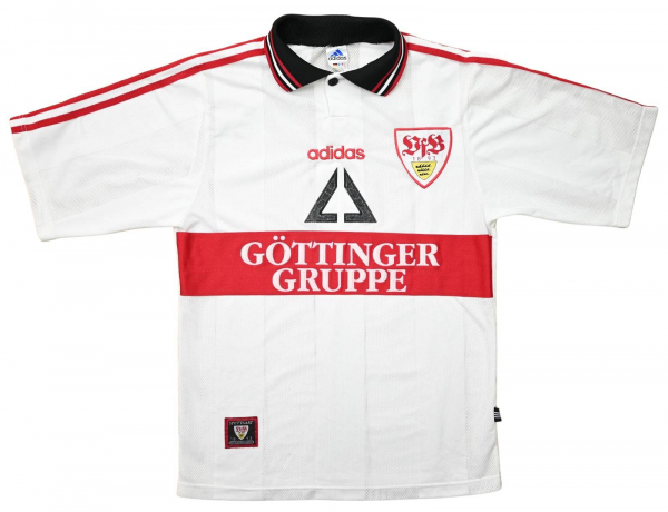 Adidas VfB Stuttgart Trikot 10 Krassimir Balakov 1997/98 Herren XS Kinder 164 cm