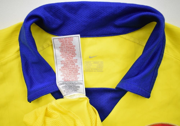 Nike FC Arsenal London Trikot 8 Freddie Ljungberg ohne o2 Sponsor gelb Herren XL