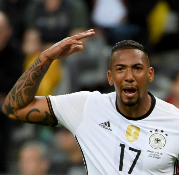Adidas Germany jersey 17 Jérôme Boateng Euro 2016 home men's XL