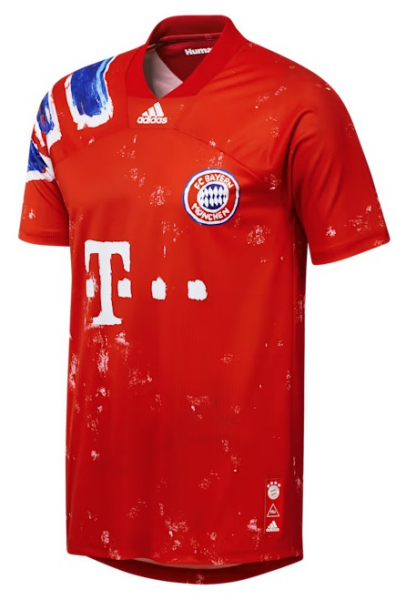 Adidas FC Bayern München Trikot Human-Race 1991-93 T-com heim neu Herren S