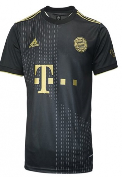 Adidas FC Bayern München Trikot 9 Robert Lewandowski 2021/22 schwarz gold Herren M