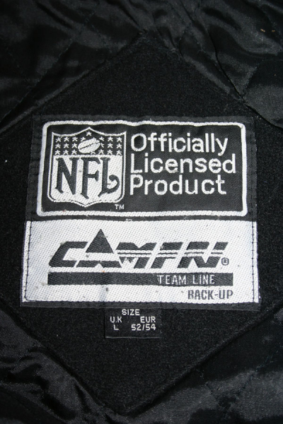 Campri Team Line Los Angeles Raiders Oakland college jacket jersey black NFL men's L (52/54)