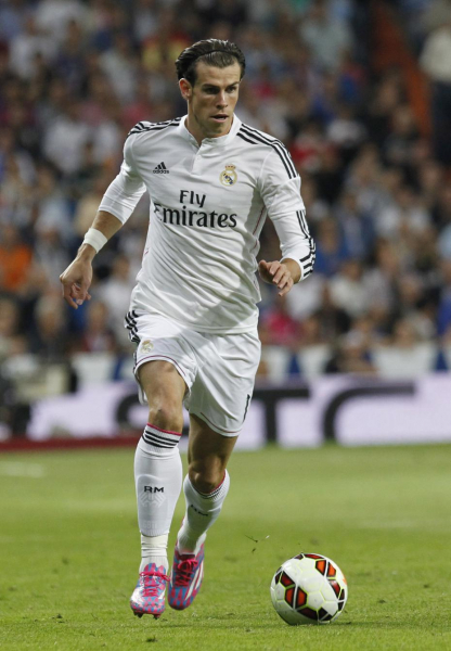 Adidas Real Madrid Trikot 11 Gareth Bale 2014/15 Heim weiß Fly Emirates Herren M und L