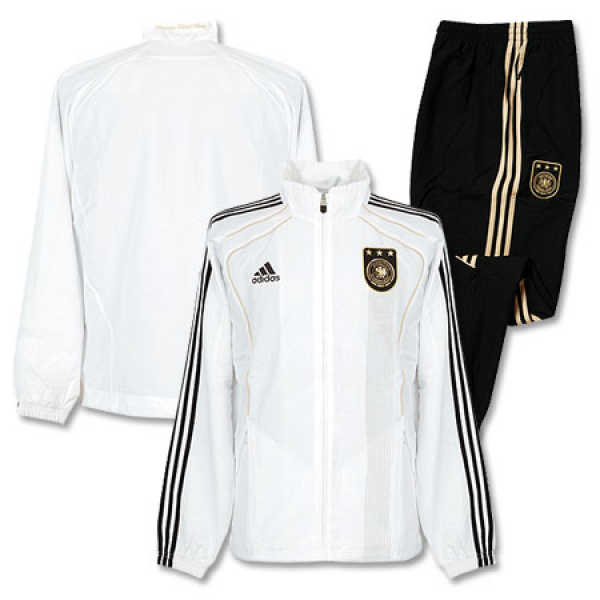 Adidas Deutschland Trainingsanzug WM 2010 DFB Präsentationsanzug Herren D4 =S/M / D6 = M/L & D7 = L