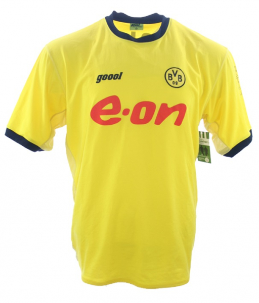 Goool Borussia Dortmund Trikot 11 Heiko Herrlich 2003/04 E-on Matchworn BVB Herren XL