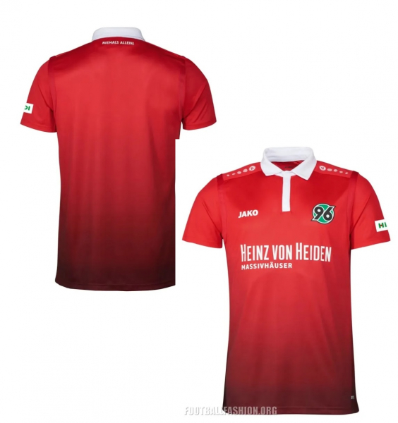 Jako Hannover 96 Trikot 2017/18 Heinz von Heiden rot heim Herren L