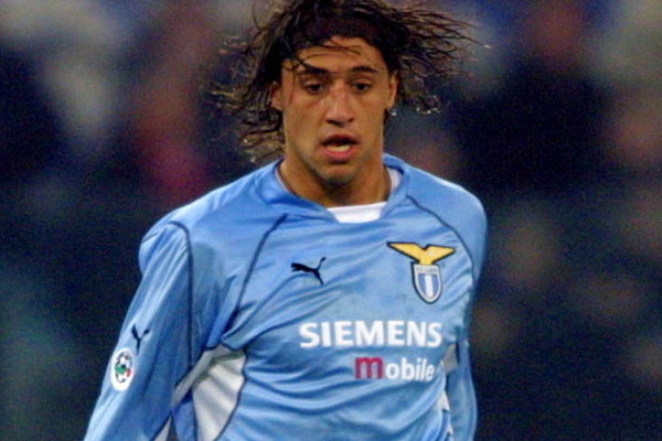 Puma Lazio Rom Trikot 9 Hernán Crespo 2001/2002 Heim Siemens Herren M oder L