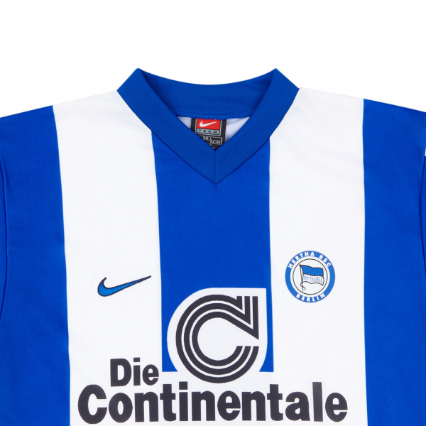 Nike Hertha BSC Berlin Trikot 1999/00 Die Continentale heim Kinder 128 cm - 140 cm