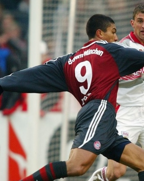 Adidas FC Bayern München Trikot 2001/02 7 Scholl, 9 Elber,13 Ballack Opel Heim Herren S/M/L/XL/2XL/XXL Kinder 176/164 cm