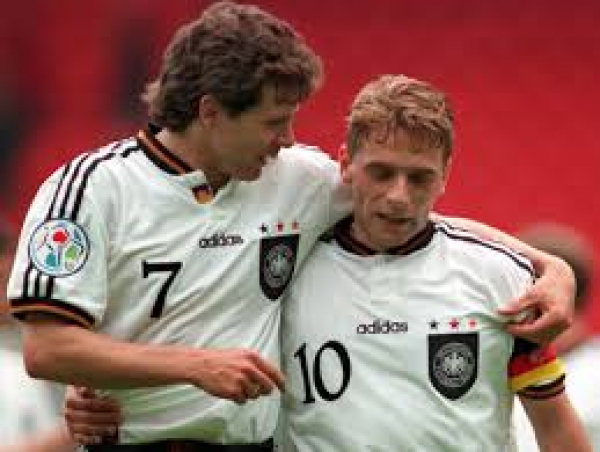 Adidas Deutschland Trikot 7 Andreas Möller Andi Euro 1996 96 Heim weiß DFB Herren XL