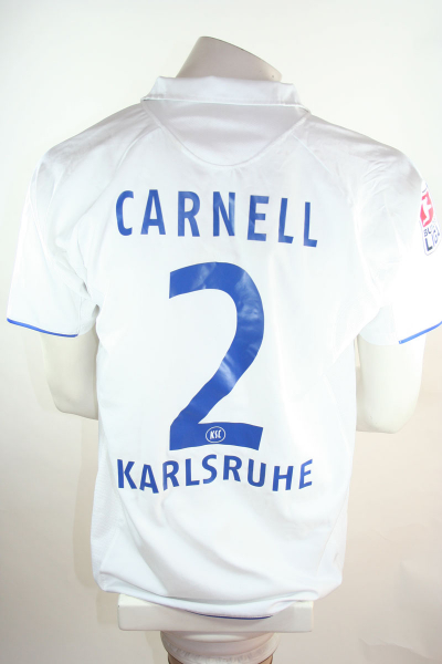 Karsruher SC Trikot 2 Bradley Carnell Matchworn EnBW Jako KSC L