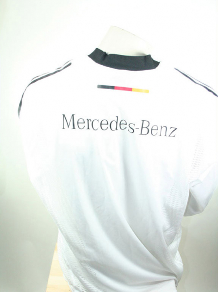 Adidas Deutschland Trikot WM 2002 Japan & Südkorea Mercedes-Benz Match Worn DFB - XL
