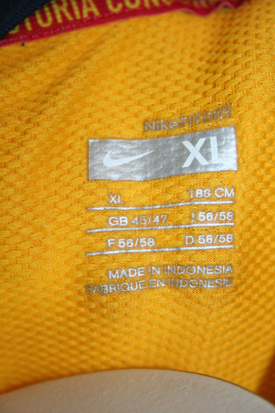 Nike FC Arsenal London camiseta 4 Cesc Fabregas 2009/10 Fly Emirates senor XL
