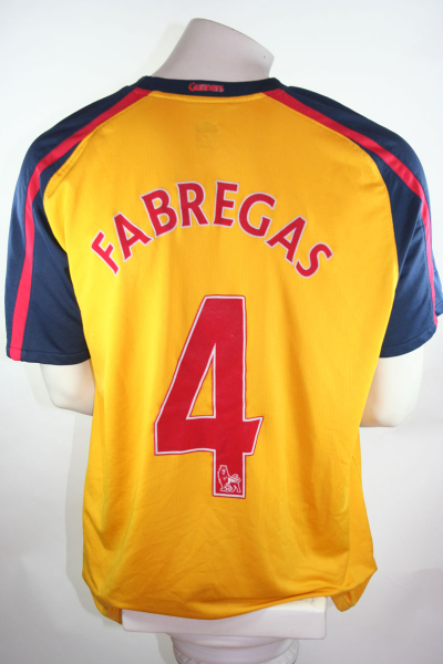 Nike FC Arsenal London camiseta 4 Cesc Fabregas 2009/10 Fly Emirates senor XL